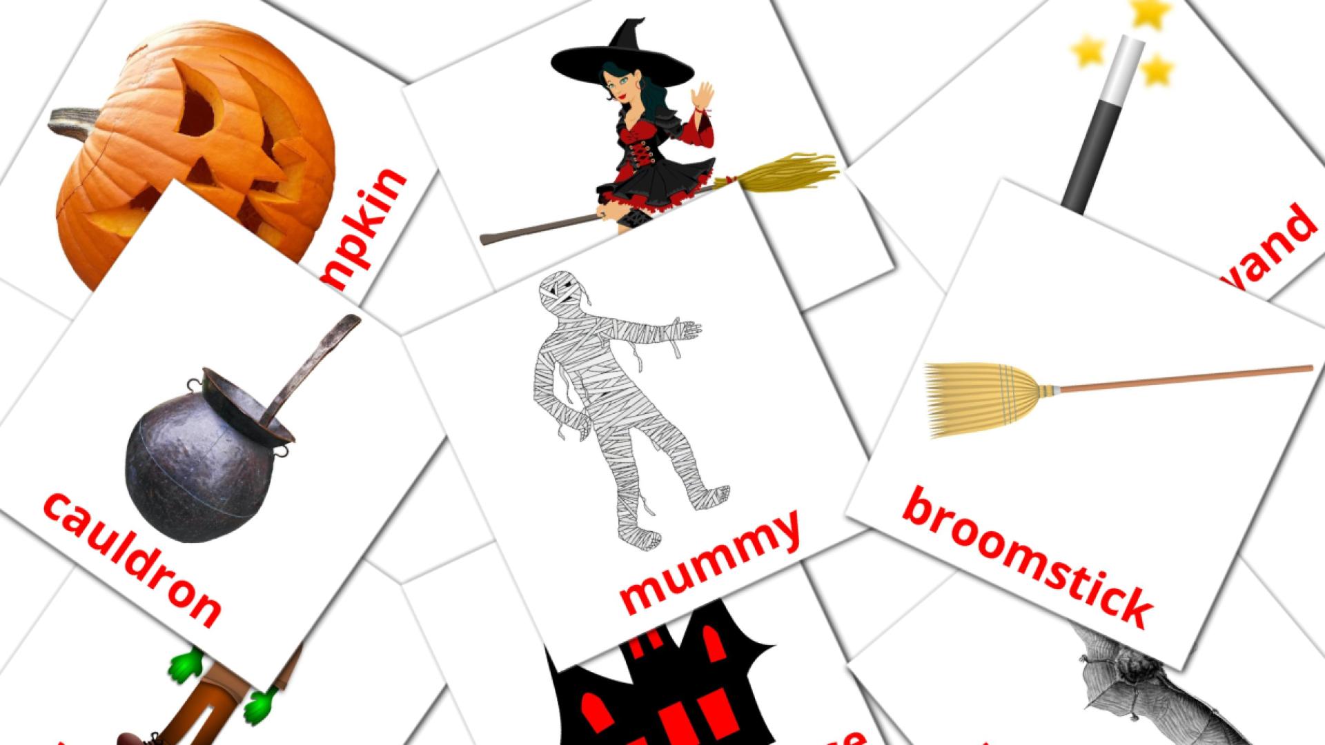 16 Карточки Домана Halloween