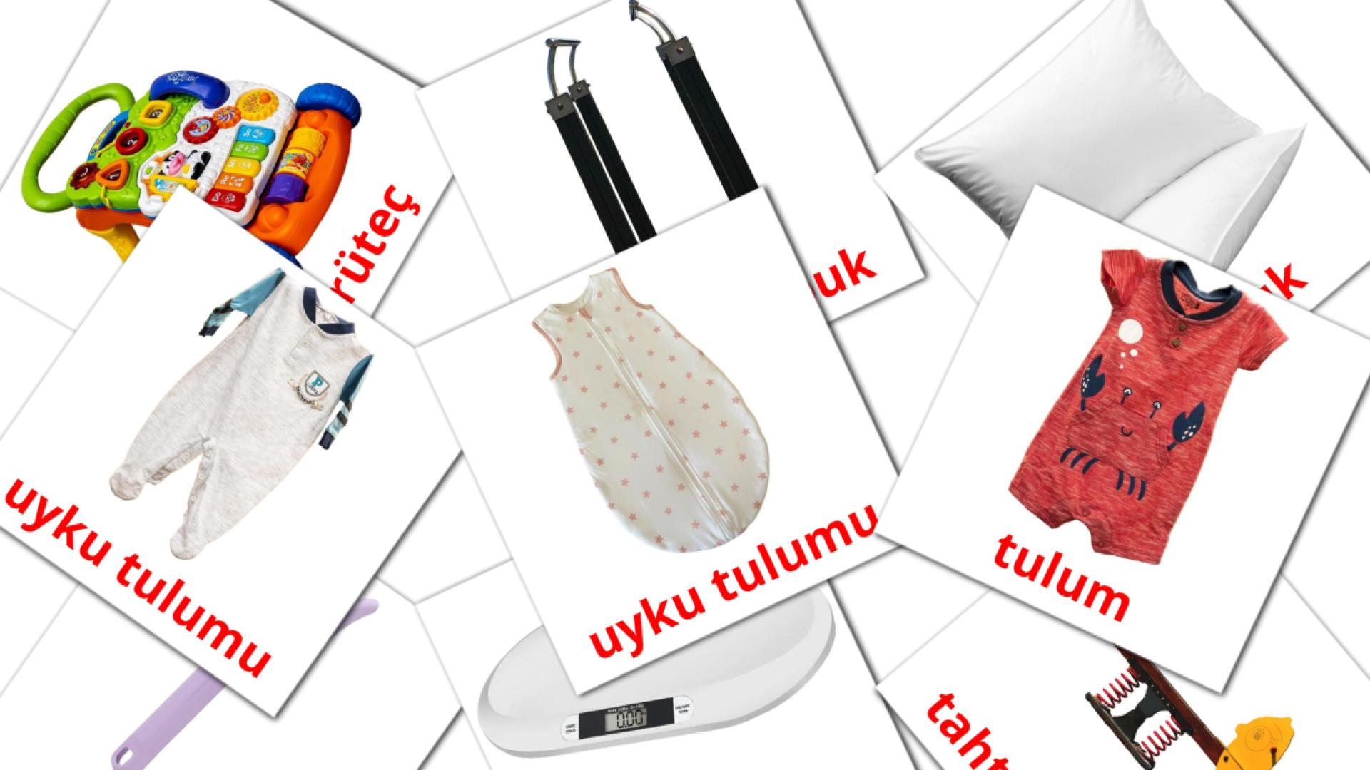 Bebek turkse woordenschat flashcards