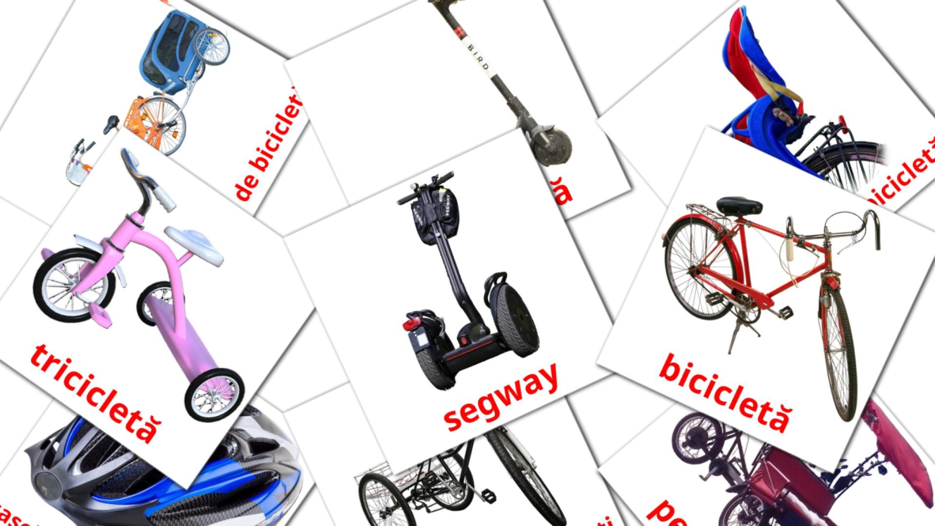 16 flashcards di Transport de biciclete