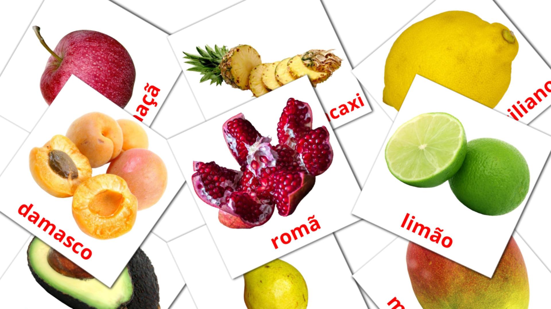 20 Imagiers Frutas