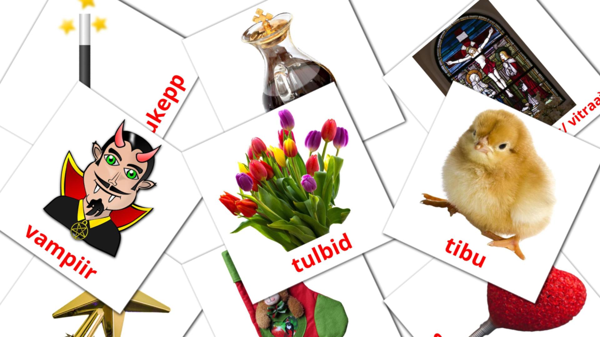 pühad estlands woordenschat flashcards