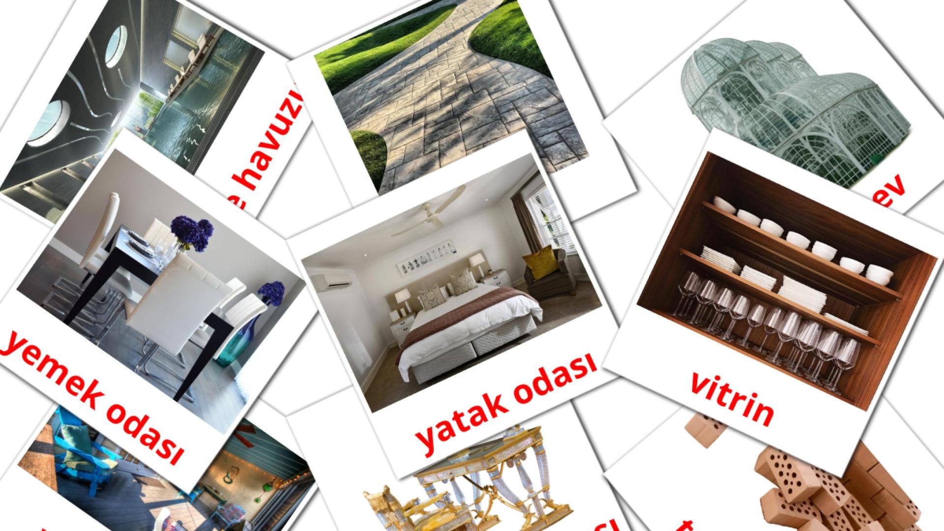 Home Ev  turkse woordenschat flashcards