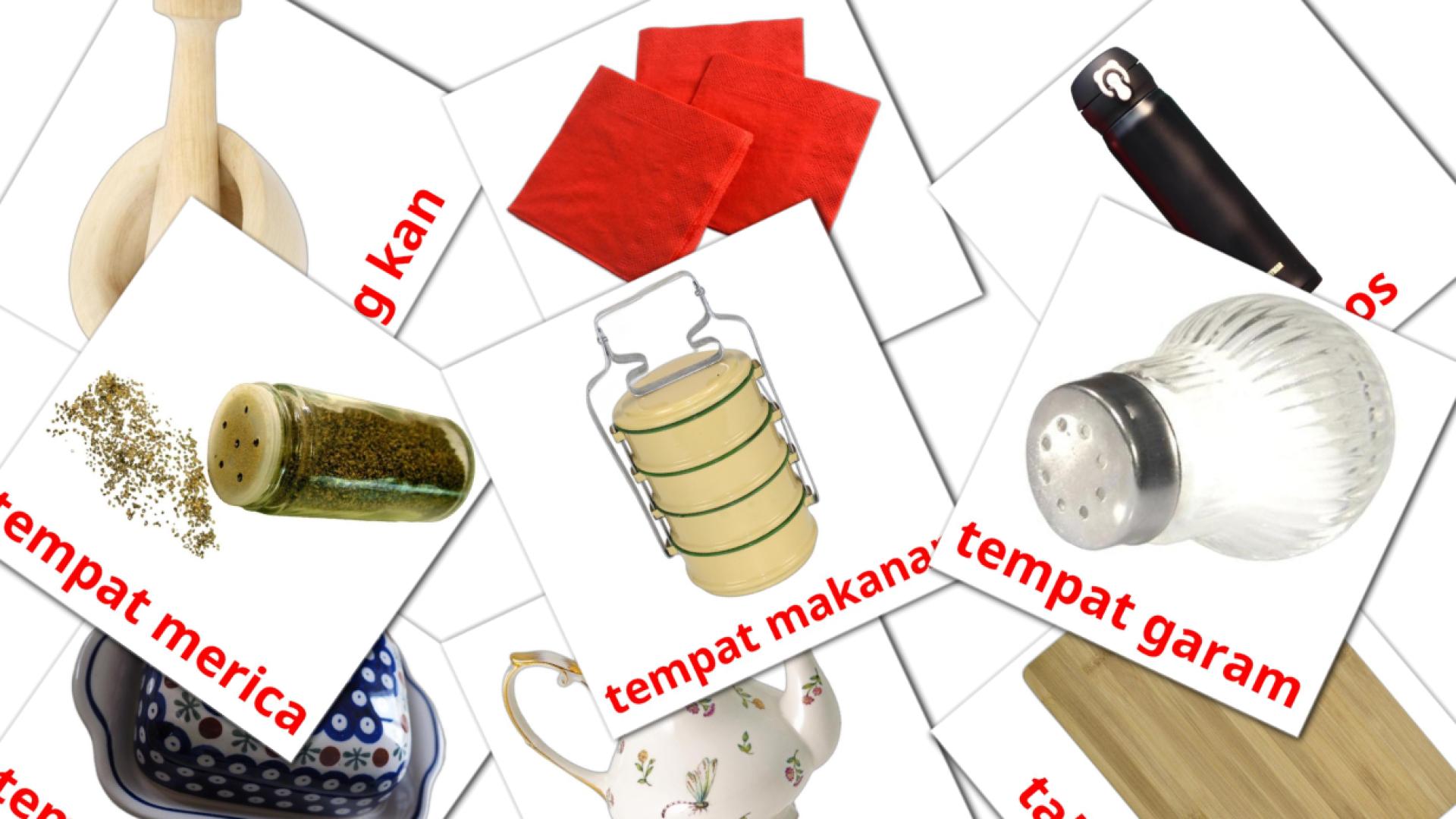 Dapur indonesisch woordenschat flashcards