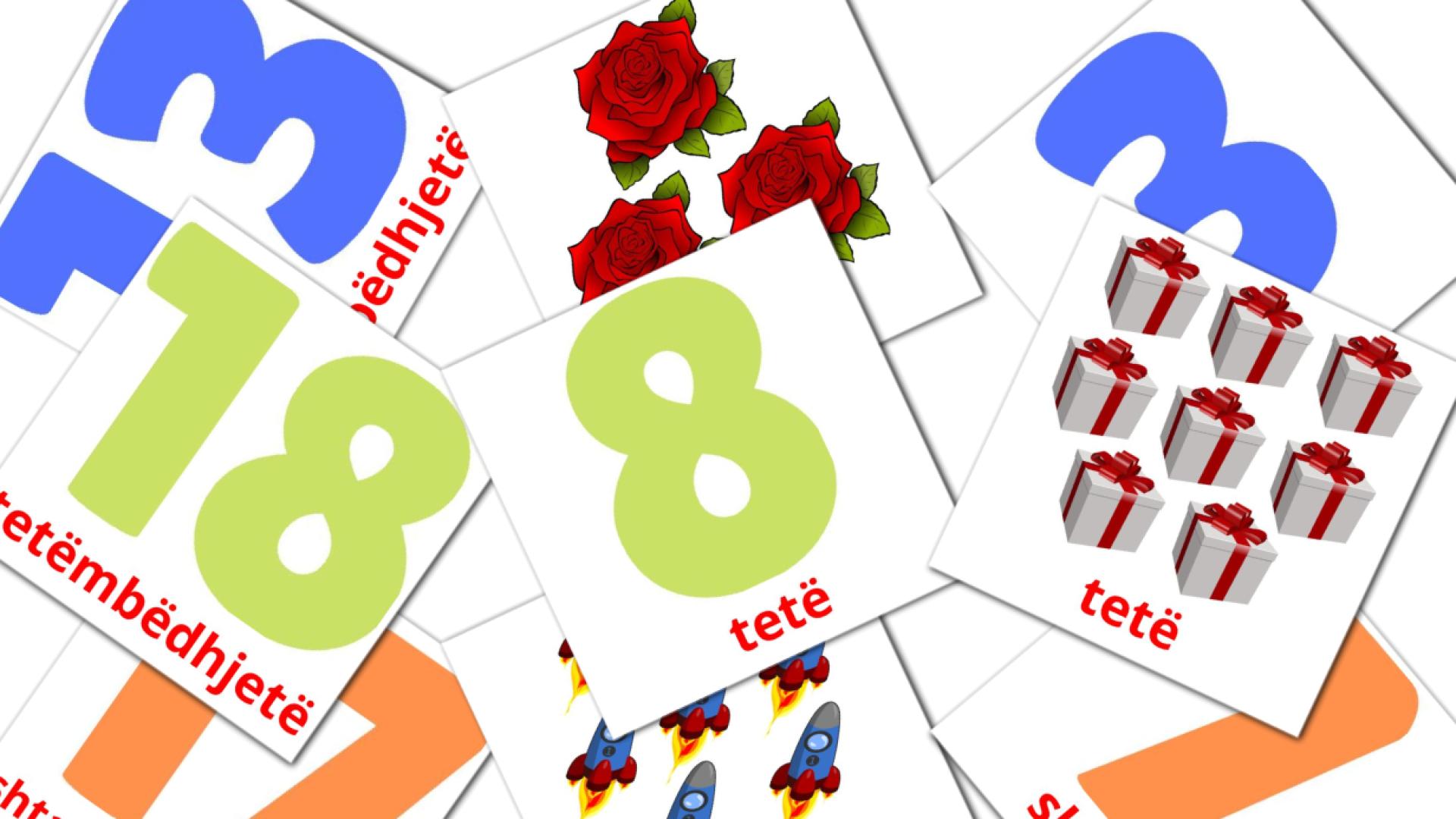 30 tarjetas didacticas de Matematik
