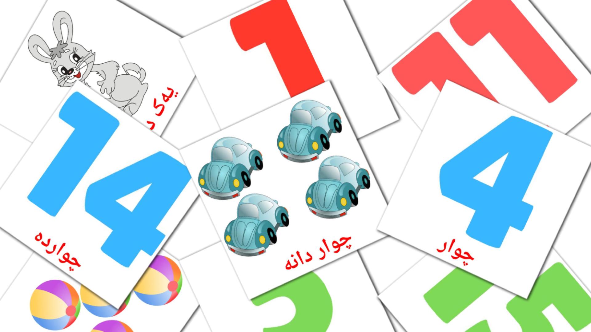 Карточки Домана بیرکاری на курдский(сорани) языке