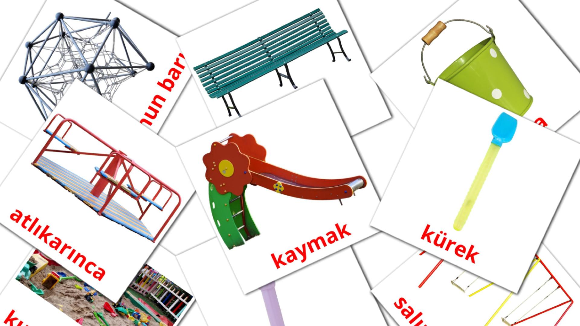 13 Bildkarten für Oyun alanı