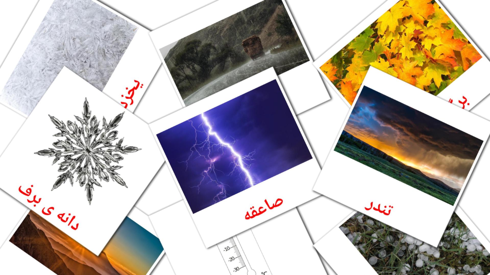 31 Flashcards de آب و هوا
