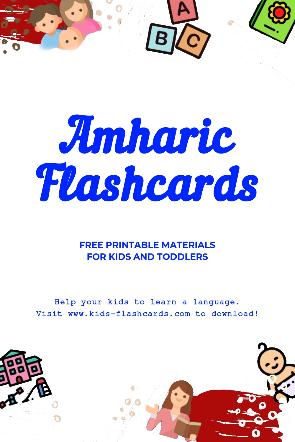 Worksheets to learn Amharic language