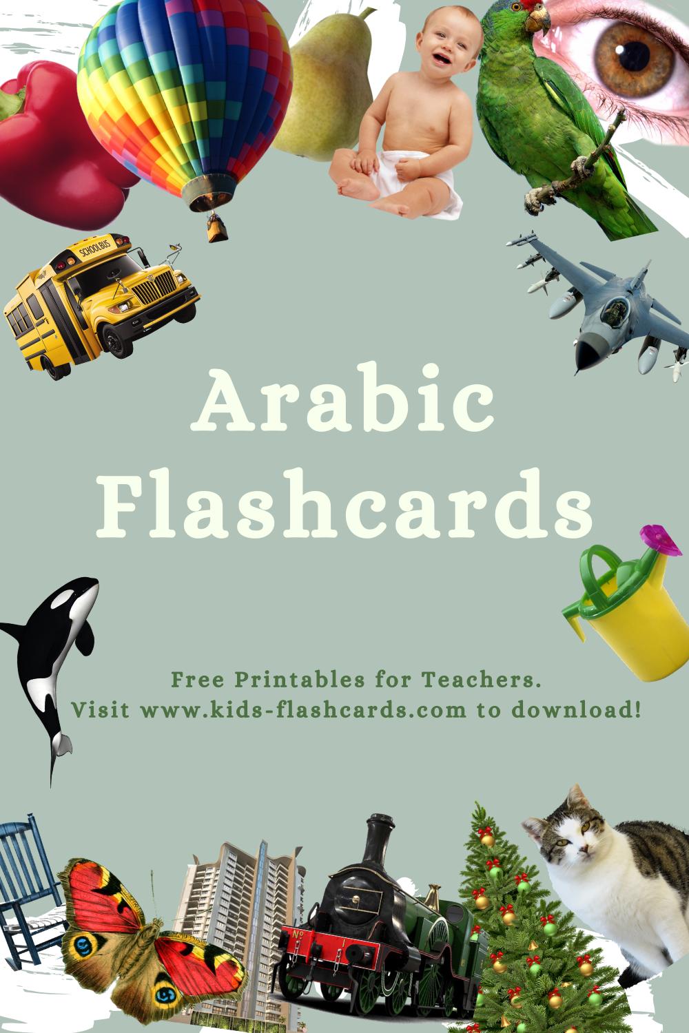 Worksheets to learn Arabic language