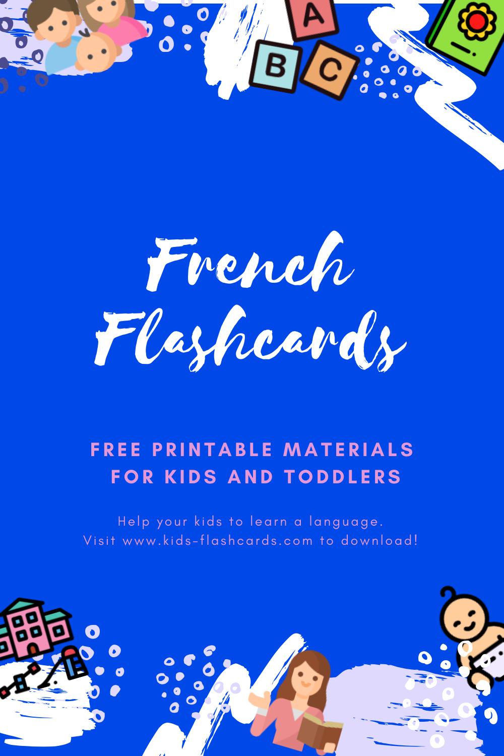 Free French Printables