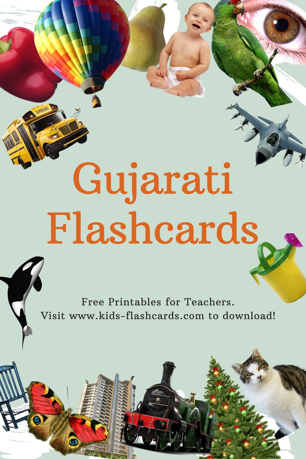 Worksheets to learn Gujarati language