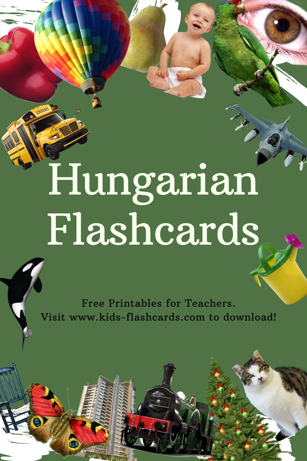Worksheets to learn Hungarian language
