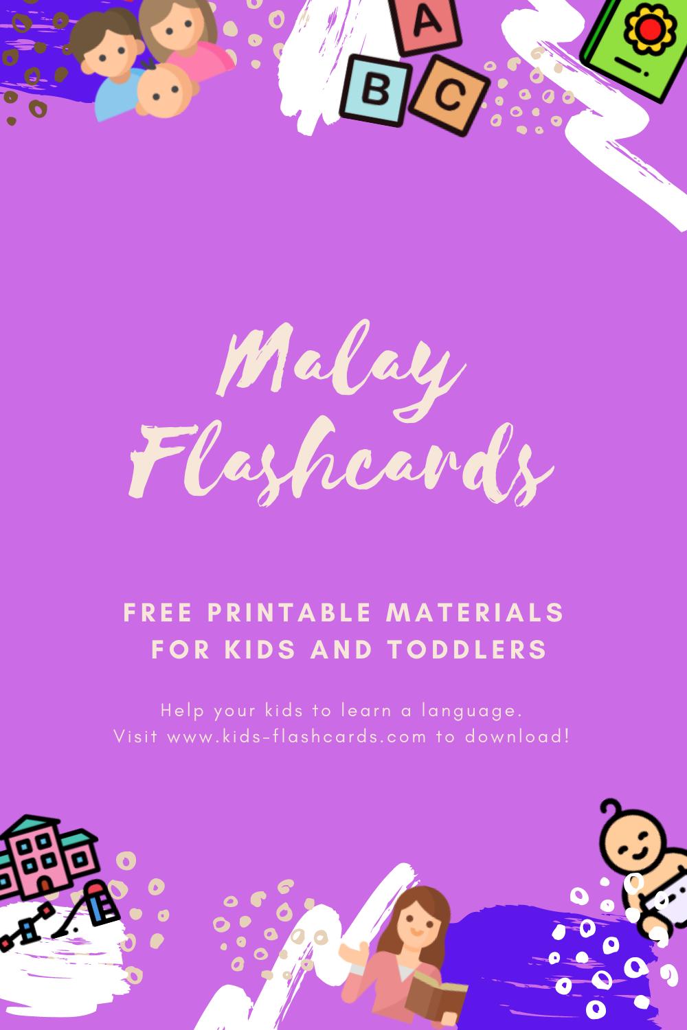 Free Malay Printables