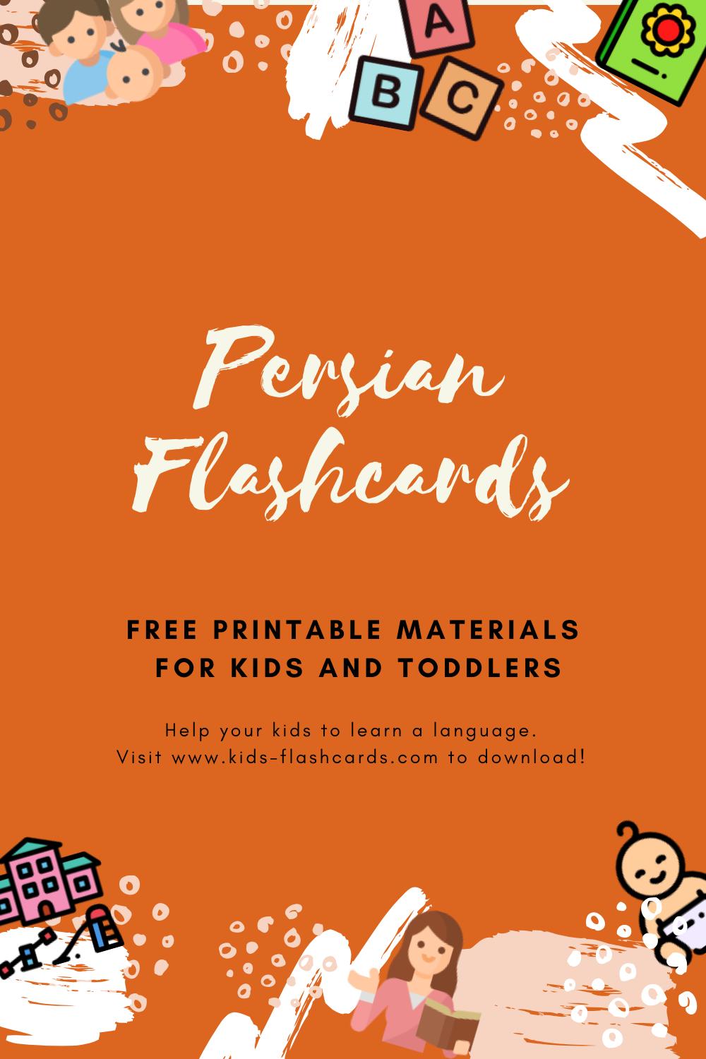 Free Persian Printables