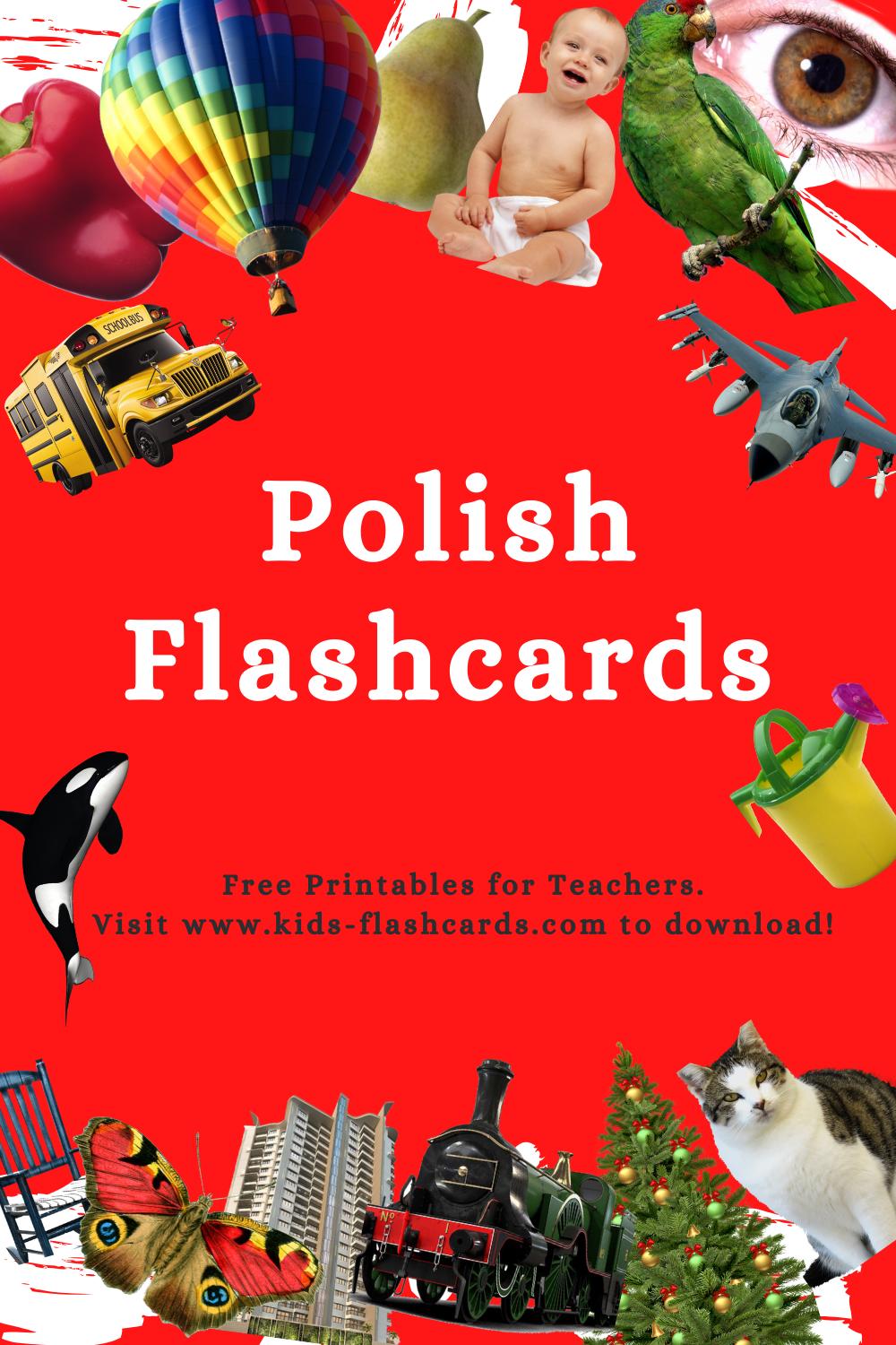 Worksheets to learn Polish language