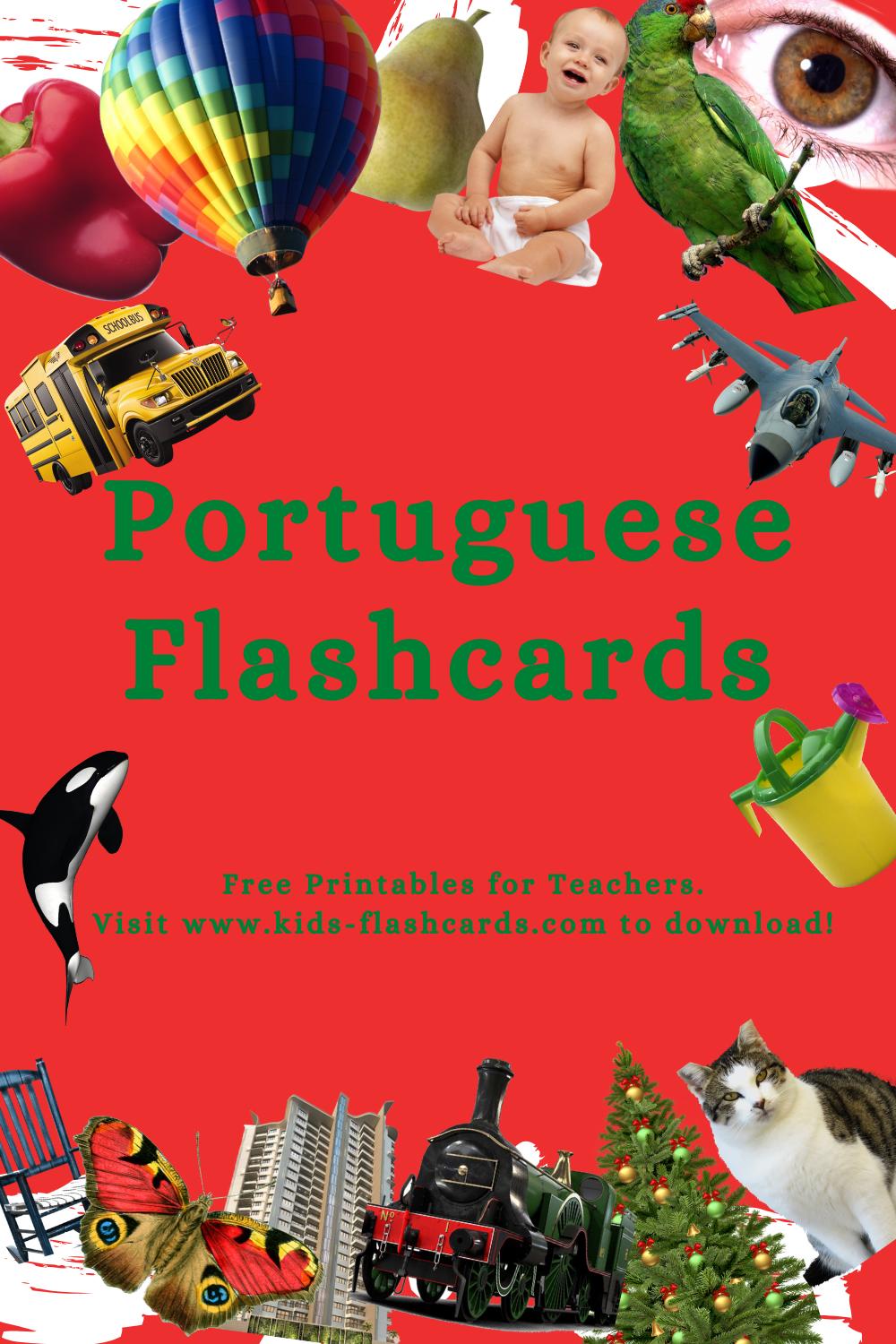 Worksheets to learn Portuguese language